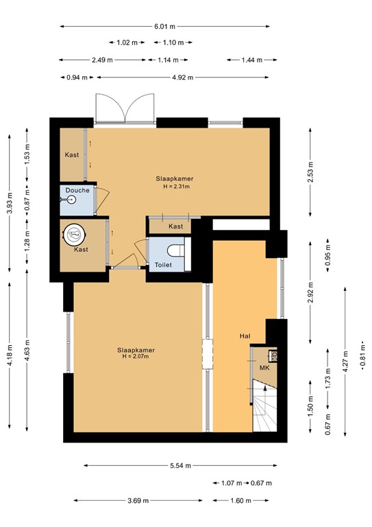 mediumsize floorplan